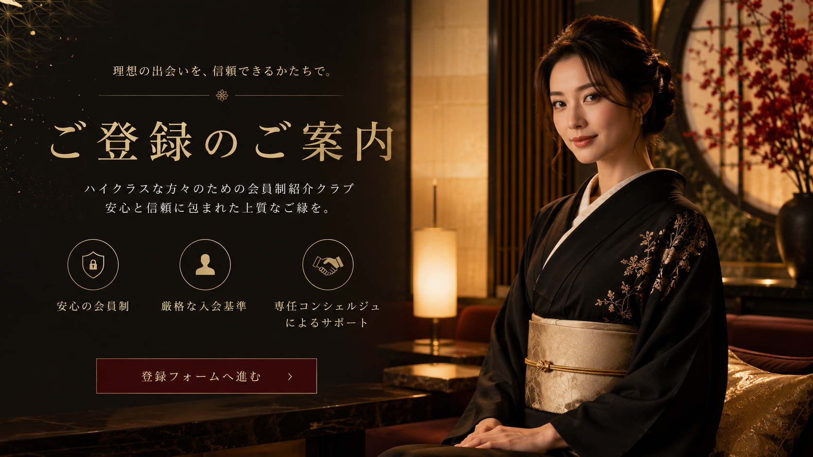 女性登録向けイメージ